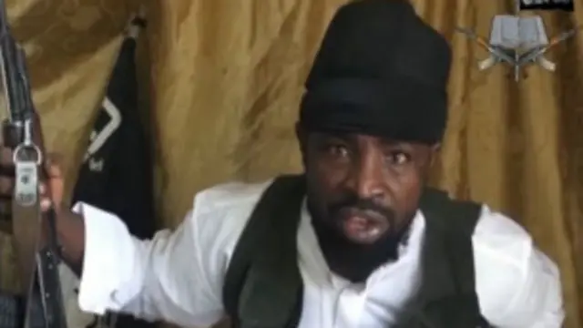 Shugaban Kungiyar Boko Haram Abubakar Shekau