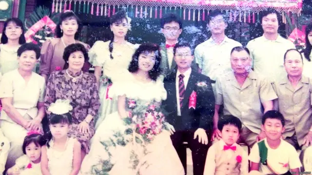 結婚照，台灣，嘉義，1988年