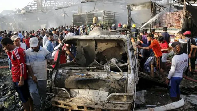 Kota Sadr, kawasan yang didominasi Syiah, telah beberapa kali menjadi sasaran ledakan oleh kelompok militan Sunni