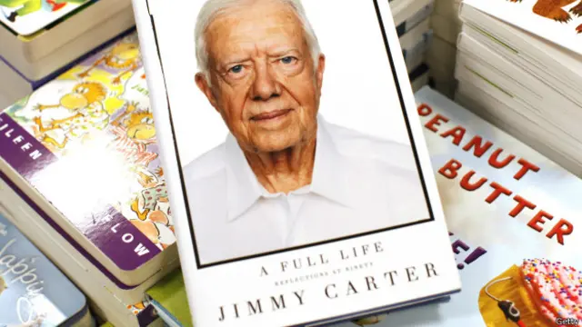 卡特新书《我这一生：九十岁回忆录》。