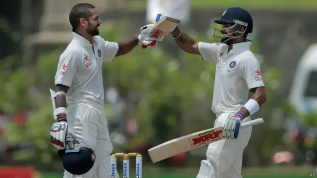 शिखर धवन और विराट कोहली