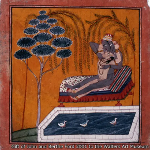 Ilustración del Kama sutra