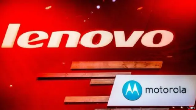 استحوذت لينوفو على شركة موتورولا العام الماضي 