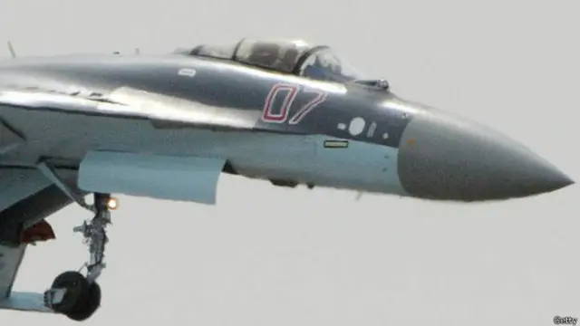 Российский истребитель