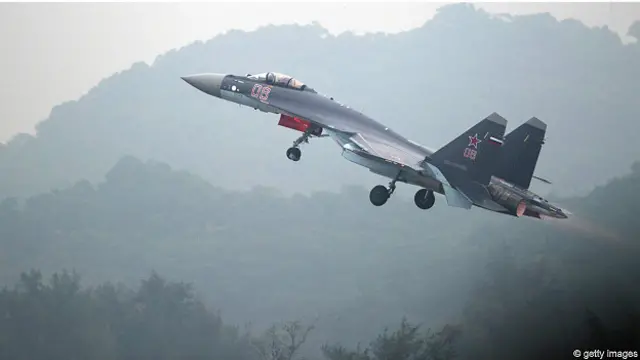 Российский истребитель