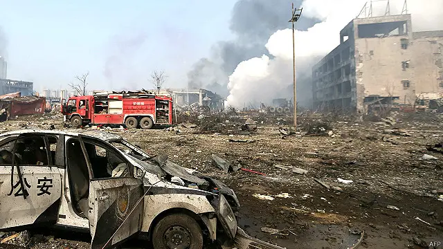 پہلا دھماکہ مقامی وقت کے مطابق رات 11:30 بجے ہوا اور اُس کے تقریباً 30 سیکنڈ کےبعد دوسرا دھماکہ ہوا