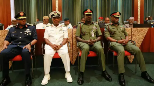 Manyan hafsoshin tsaron Najeriya