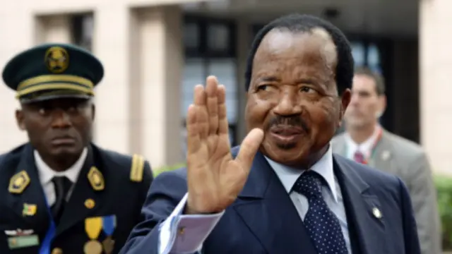 Paul Biya, le président du Cameroun