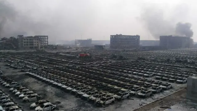 Вид на промышленную зону