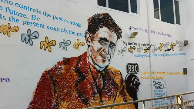 Граффити с Оруэллом