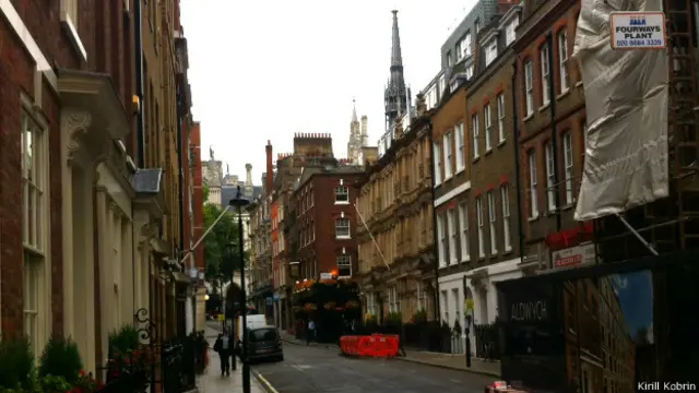 Улица была застроена в XIX веке