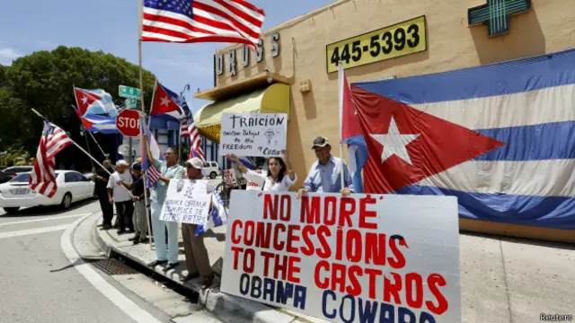 Protesta en Miami