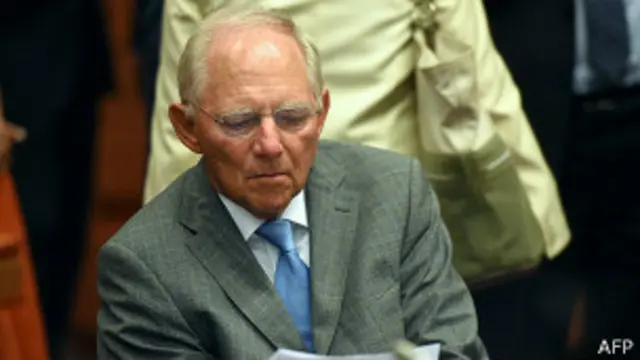 El ministro aleman Wolfgang Schauble ha sido uno de los más críticos con Tsipras.