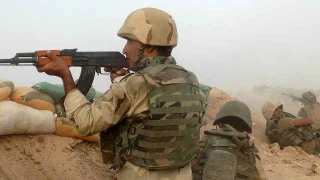 الجيش العراقي بانتظار نقطة الصفر لبدء العملية العسكرية