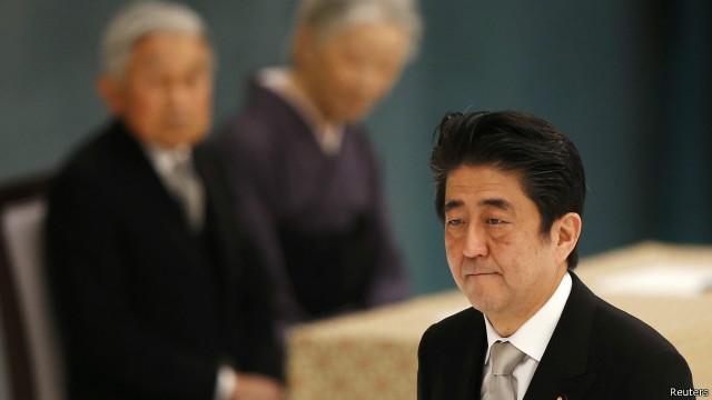 Thủ tướng Nhật Bản, Shinzo Abe không đưa ra lời xin lỗi mới với các nạn nhân của Nhật Bản trong thế chiến II.
