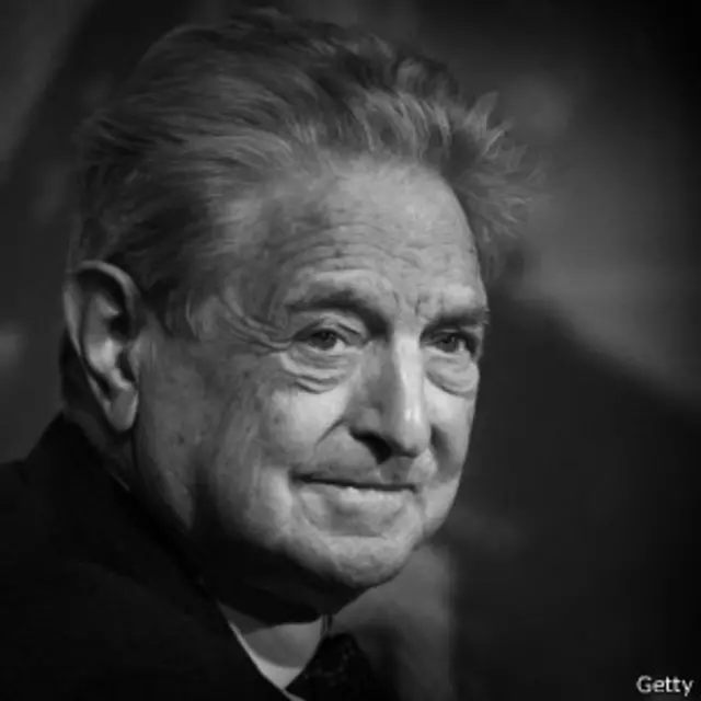 索罗斯2008年1月参加达沃斯世界经济论坛。