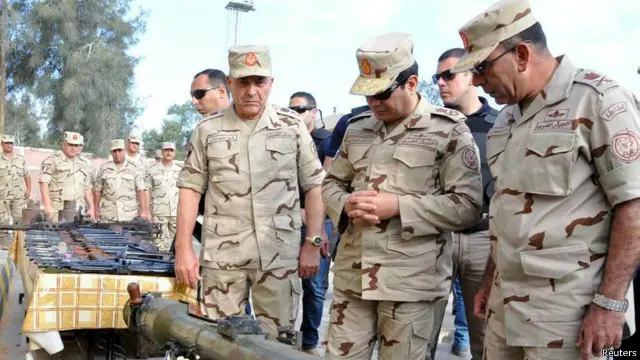 تولى الرئيس المصري عبد الفتاح السيسي منصبه في يونيو/حزيران 2014.