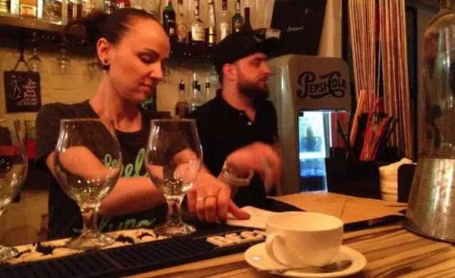 Muchos de los clientes de Spletni vienen también del este de Ucrania.