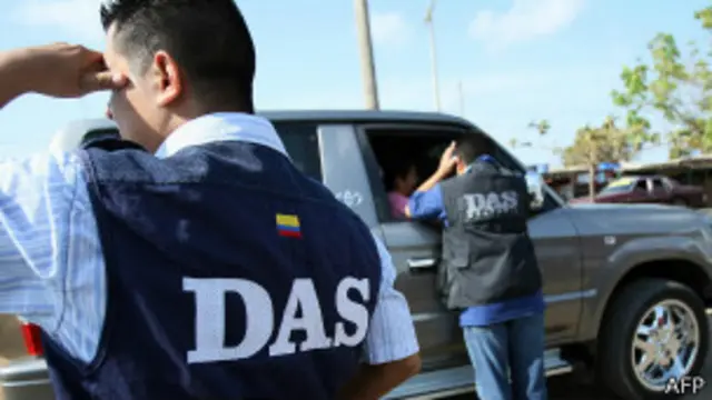 Funcioarios del extinto servicio de inteligencia DAS