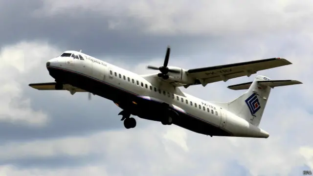 Самолет Trigana Air