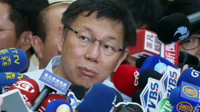 柯文哲面對媒體時常會「口無遮攔」