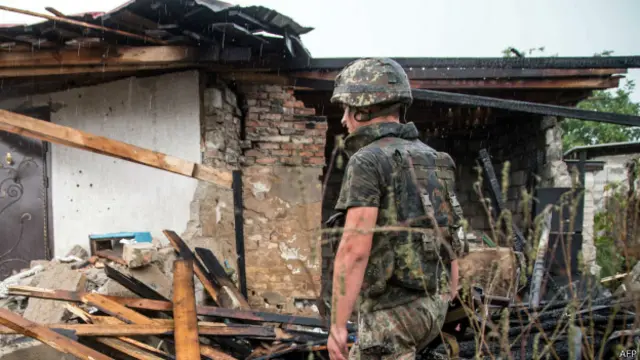 На востоке Украины