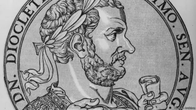 Изображение императора Диоклетиана