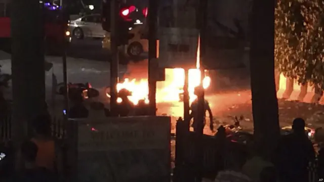 Ledakan bom di Bangkok