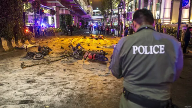 Ledakan bom di Bangkok