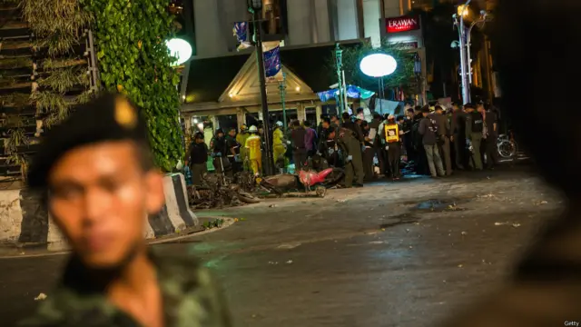 Ledakan bom di Bangkok