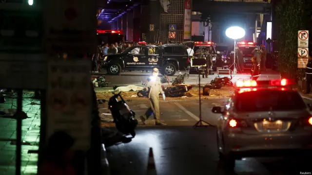 Ledakan bom di Bangkok