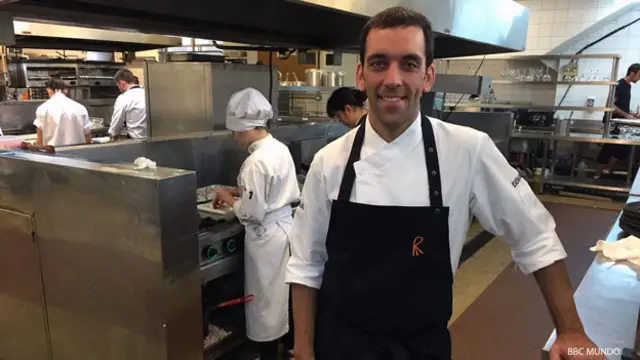 Hernán Luchetti, jefe de cocina de El Celler de Can Roca