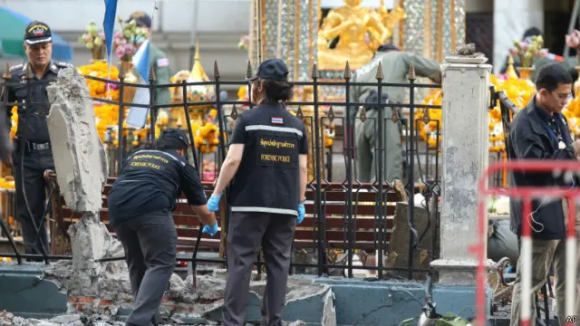 泰国首都曼谷市中心发生爆炸