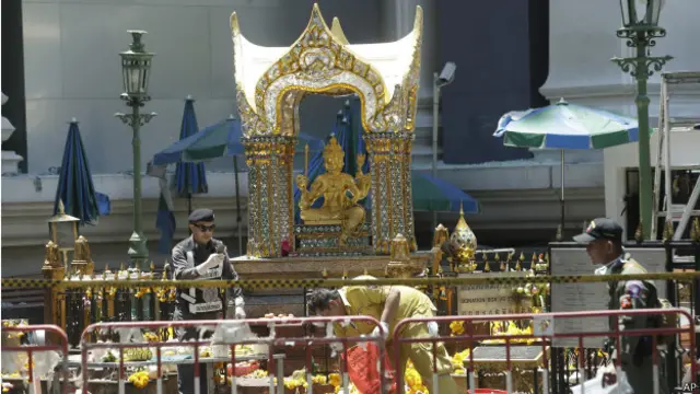 泰国首都曼谷四面佛