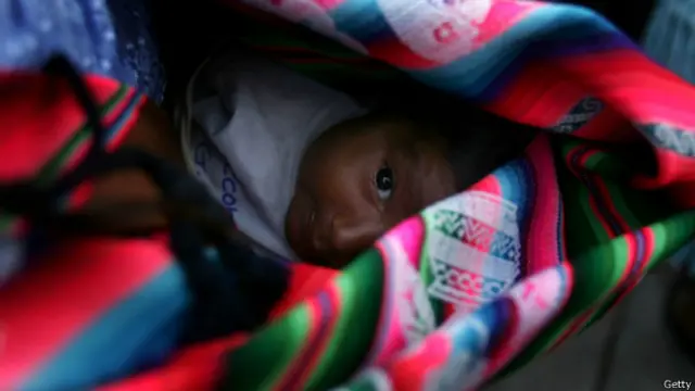 Niño boliviano