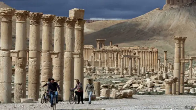 پالمیرا به عنوان یکی از مهمترین اماکن باستانشناسی خاورمیانه به ثبت رسیده است