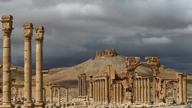 Palmyra nằm trong danh sách di sản thế giới của Unesco