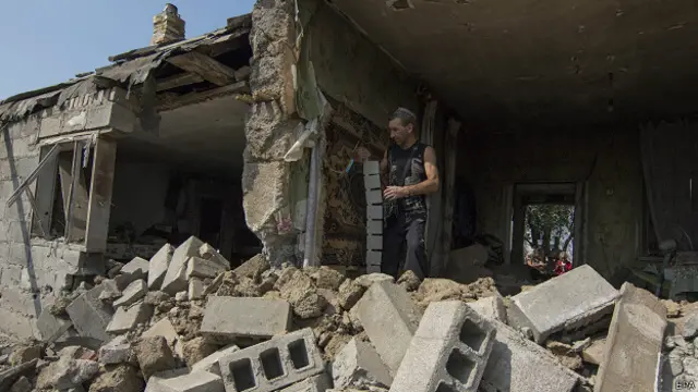 После обстрела под Мариуполем