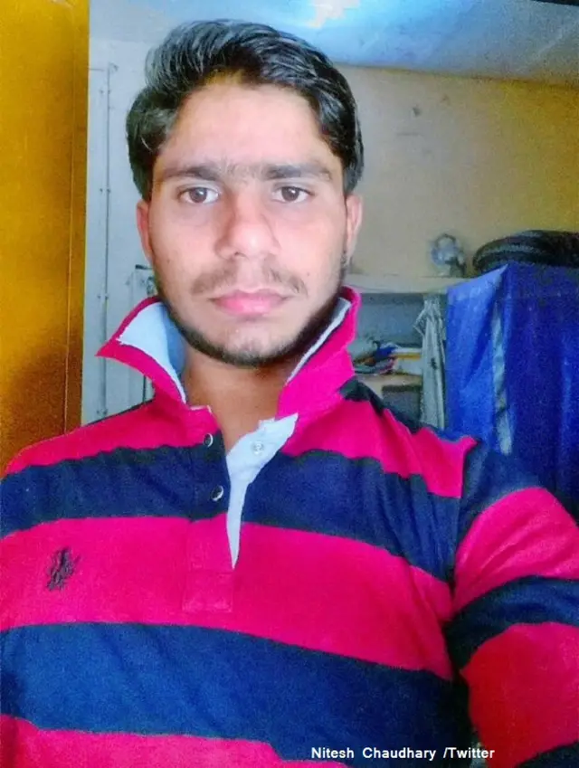 नितेश चौधरी की सेल्फ़ी