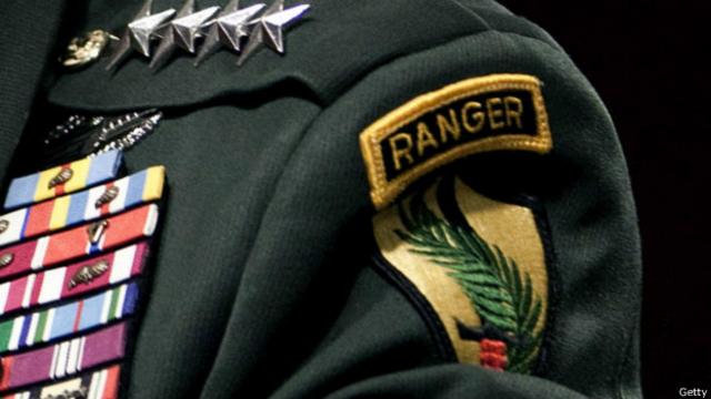La insignia de "ranger" la podrán lucir en su uniforme.