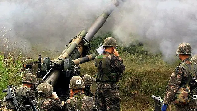 أرشيف: تبادلت الكوريتان اطلاق النار عدة مرات خلال الأعوام الأخيرة