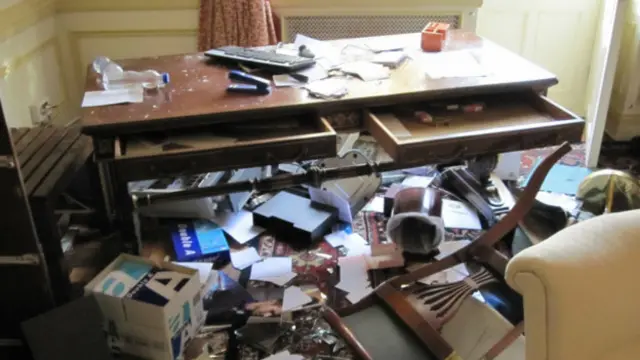 2011年英国驻德黑兰大使馆遭严重破坏