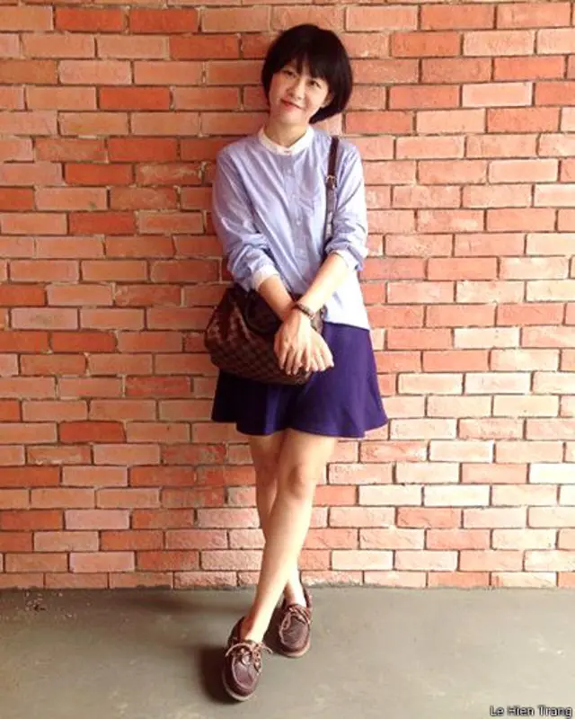 Lê Hiền Trang, chưa đầy 30 tuổi, hiện làm trong lĩnh vực tài chính