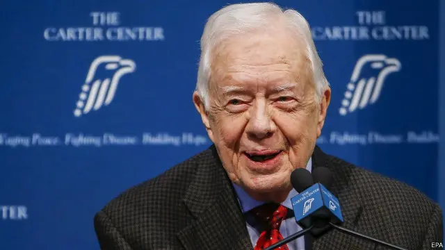 آقای کارتر گفت مجبور است به میزان قابل توجهی از فعالیت‌های خود در بنیاد کارتر بکاهد