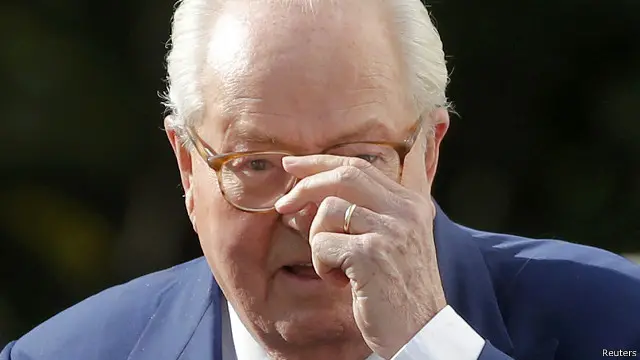 أسس لوبان حزب الجبهة الوطنية عام 1972 وقاده حتى تولت ابنته الزعامة في 2011