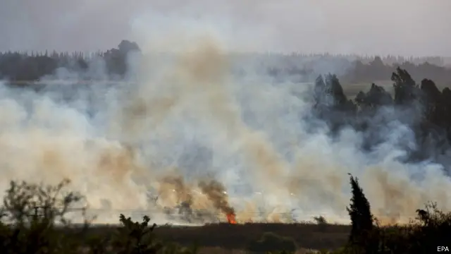 د سوریې د پوځ یوه پوسته د جولان په لوړو د قنیطره په سیمه کې څلور ځلې د اسرائيلي ځواک تر بریدونو لاندې راغلې او د تلفاتو په اړه یې څه نه دي ویلي