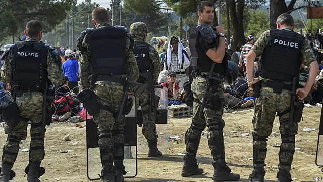 پناهجویان از مقدونیه به عنوان مسیری برای رسیدن به کشورهای شمال و غرب اروپا استفاده می کنند