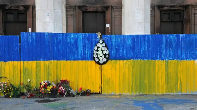 Сине-желтый флаг