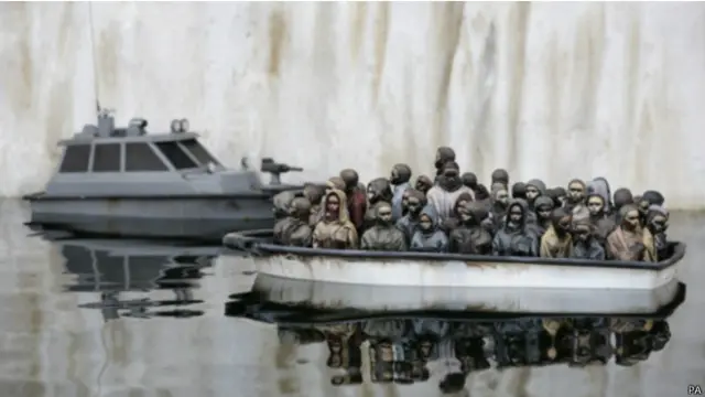 dismaland, parque inmigrantes