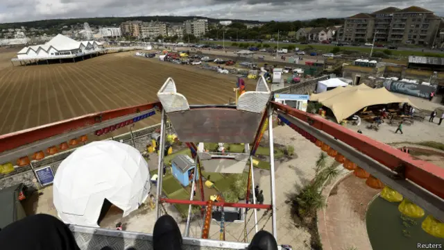 dismaland desde arriba